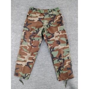 Gorpcore Streetwear US Military BDU Cargo Pants 34x28 Cotton Twill Utility
